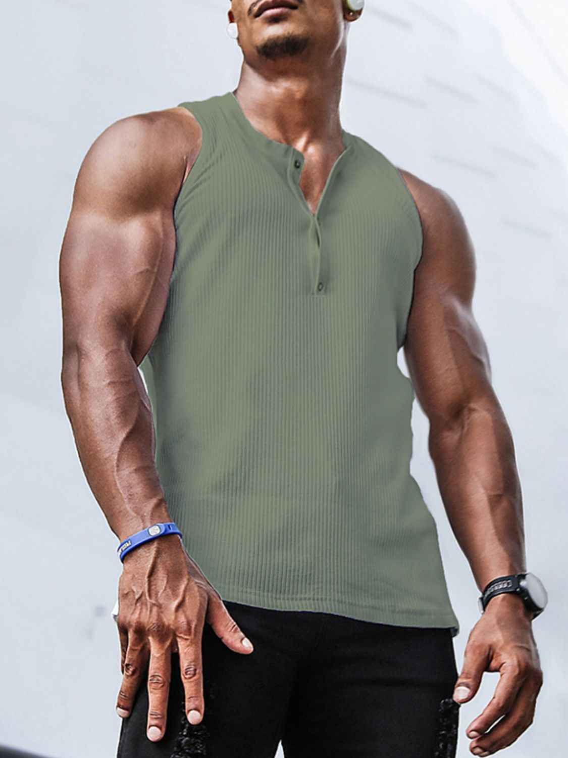 Men' Polo Tank - Damned Threads